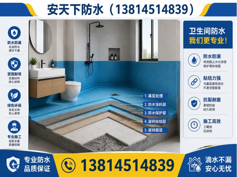 雨花台区安天下防水展示图